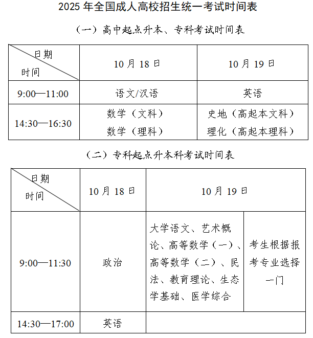 2025年北京市成人高校考試招生有關(guān)事項的公告